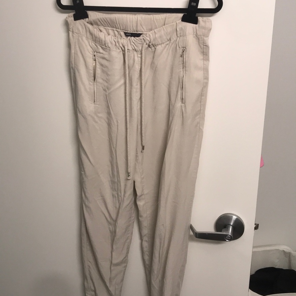 Tan joggers
